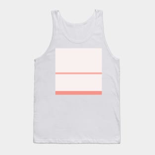 A fine dough of Very Light Pink, Light Pink, Pale Salmon and Peachy Pink stripes. Tank Top